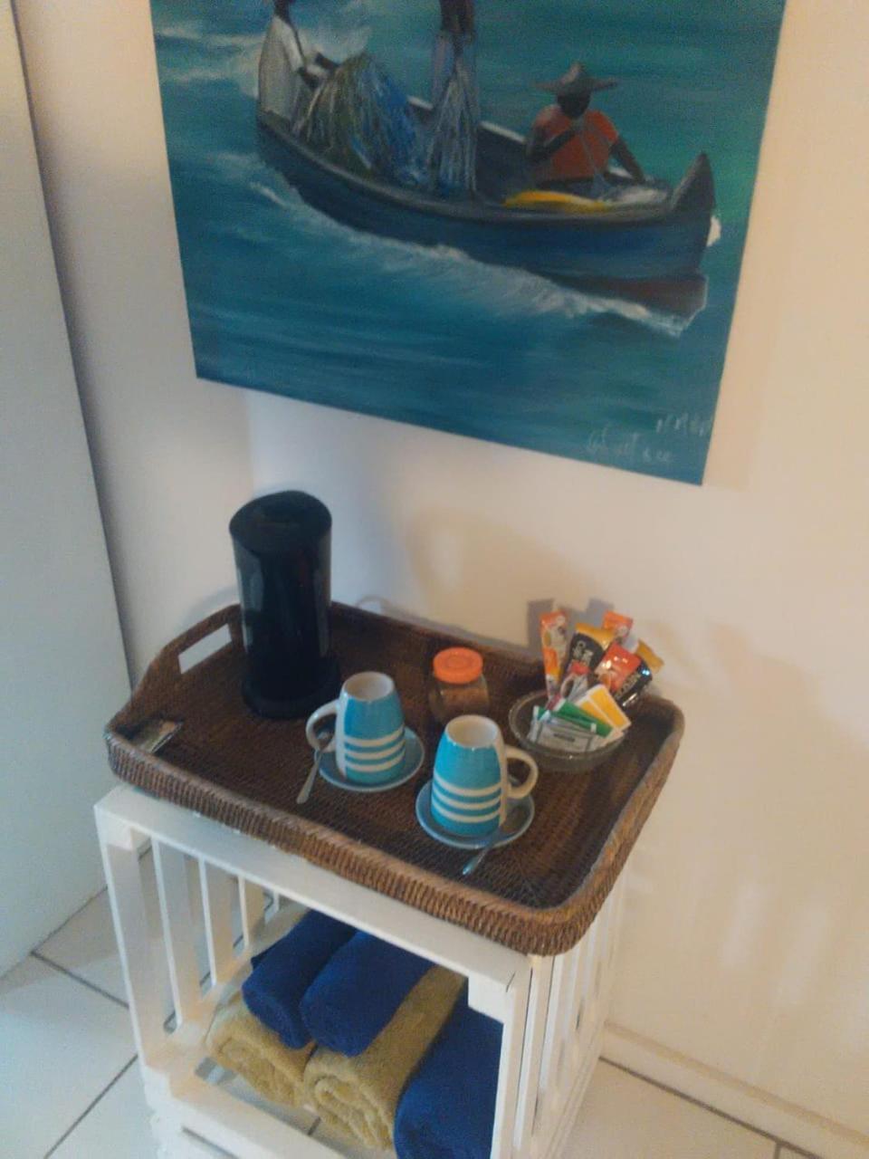 The Reef Beach Huts Hotel Vieux Fort Luaran gambar
